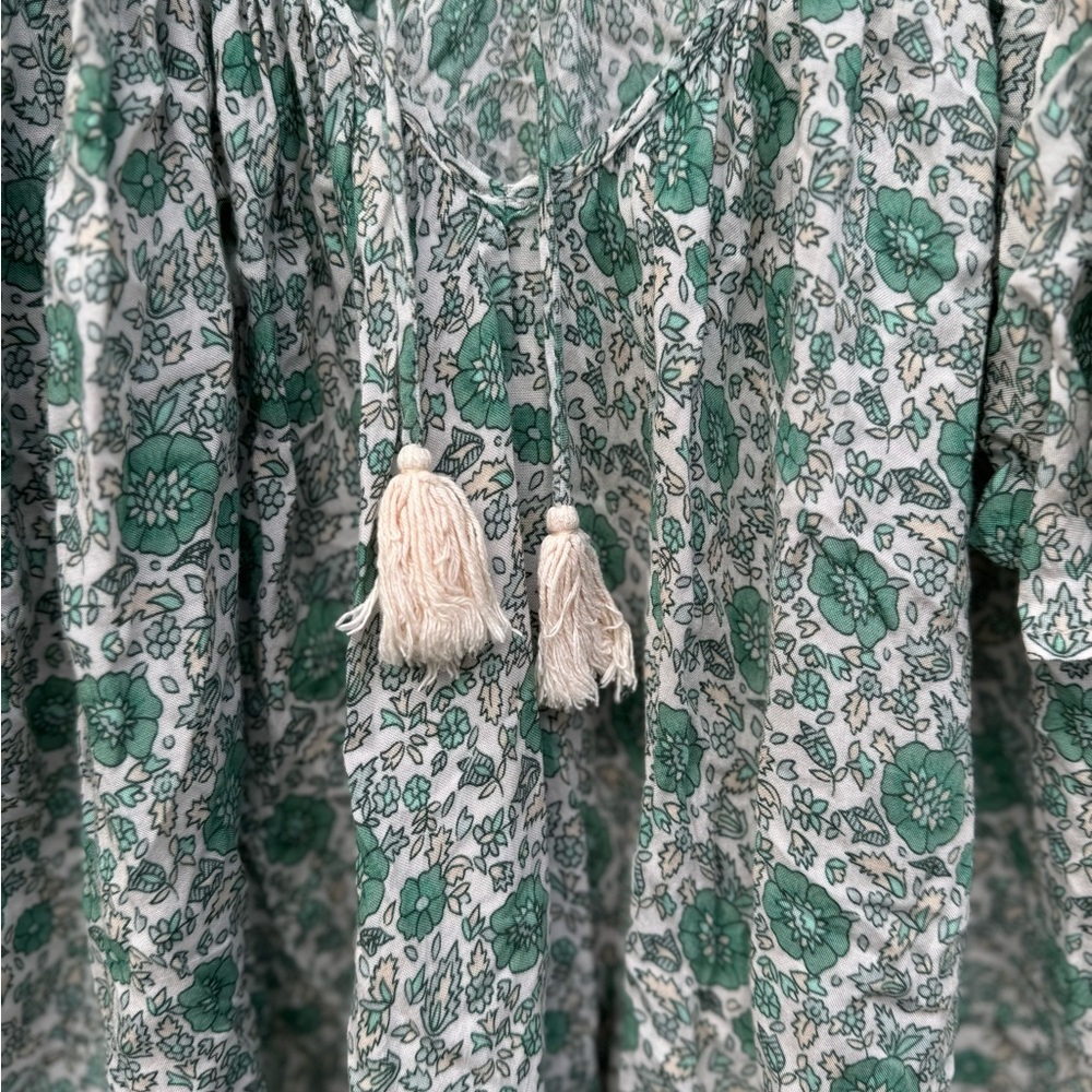 Spell Kombi Flutter Top In Sage - image 6